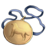 Forged Gold Medal