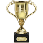 Gold Wilder Agility Cup Trophy