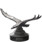Silver TQBA Three Pines Show - Bird Hunting Class Trophy